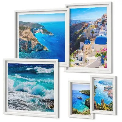 Aegean Sea landscape gallery wall art print