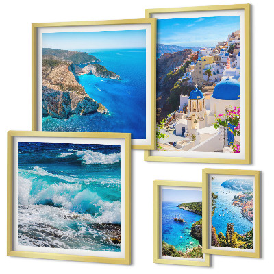 Gallery wall Aegean Sea landscape