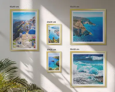 Aegean Sea landscape gallery wall art print