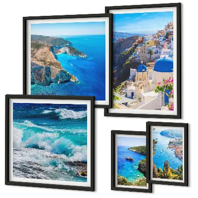 Aegean Sea landscape gallery wall art print