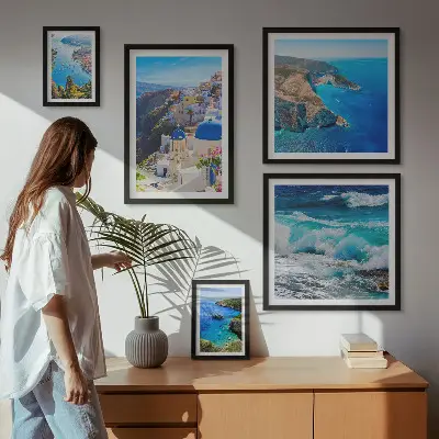 Aegean Sea landscape gallery wall art print