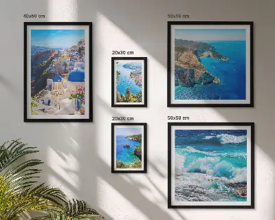 Aegean Sea landscape gallery wall art print