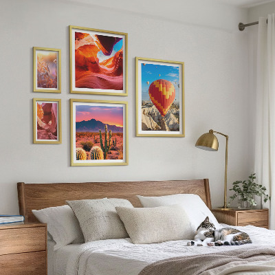 Gallery wall Desert balloons