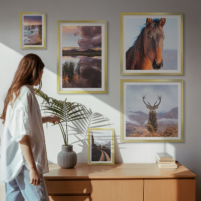 Framed photo set The natural beauty of the landscapes