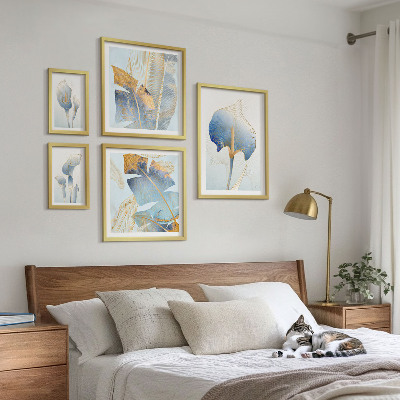 Gallery wall Stylish flowers delicate nature