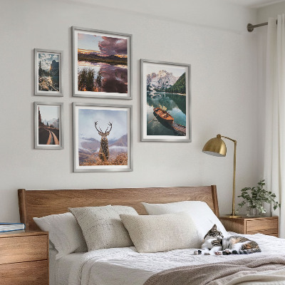 Gallery wall Landscapes mountains lakes nature
