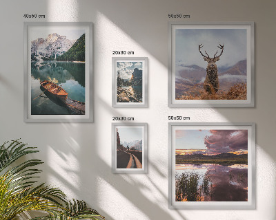 Gallery wall Landscapes mountains lakes nature