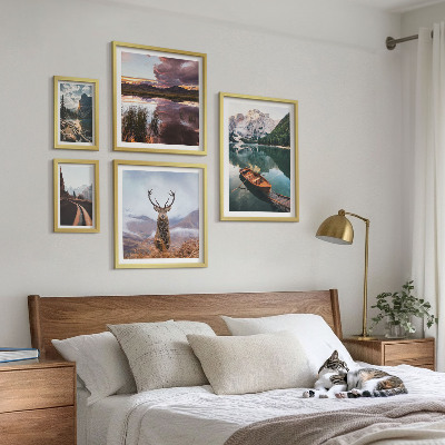 Gallery wall Landscapes mountains lakes nature