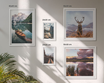 Gallery wall Landscapes mountains lakes nature