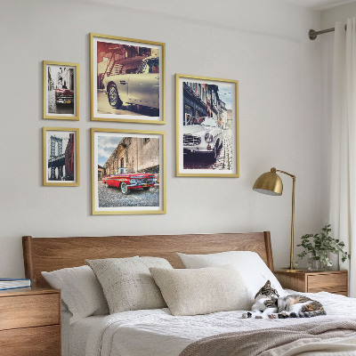 Framed photo set Stylish classics in the city