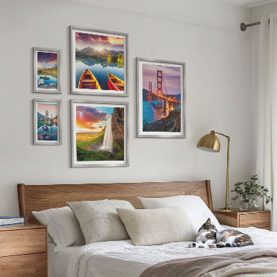 Framed photo set Landscapes nature bridges USA