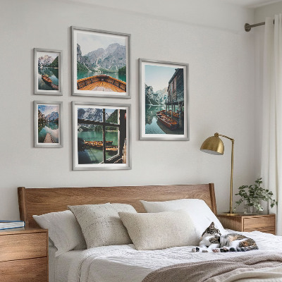 Gallery wall Lakes mountain landscape peace