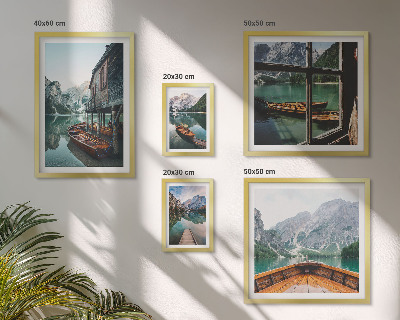 Gallery wall Lakes mountain landscape peace