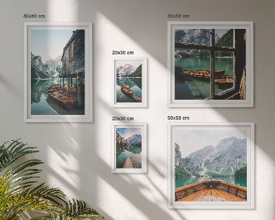 Gallery wall Lakes mountain landscape peace