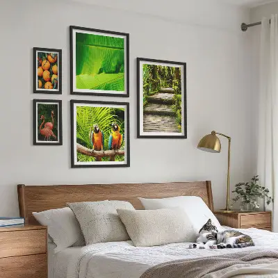 Tropical Nature Fruit Wall Art Set set of 5 pieces