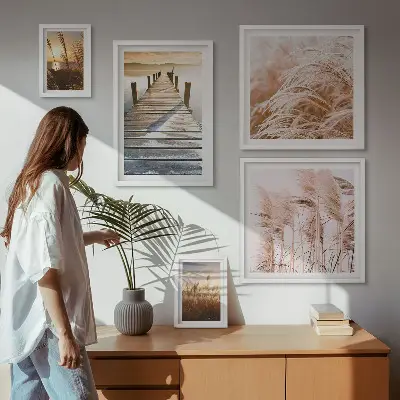 Gallery wall peaceful nature views