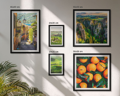 Set of 5 wall art pieces Charming rural landscapes