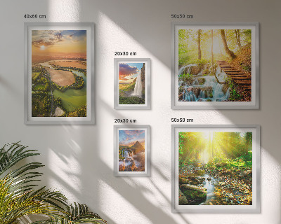 Gallery wall Landscapes waterfalls valleys