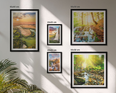 Gallery wall Landscapes waterfalls valleys