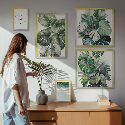 Framed photo set Modern plant inspirations