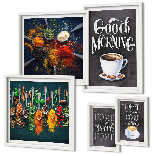 Gallery wall Coffee ideas for coffee lovers