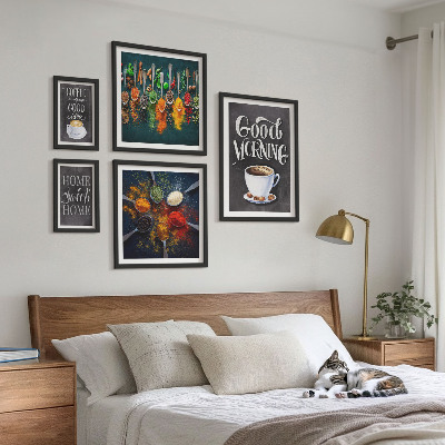 Gallery wall Coffee ideas for coffee lovers