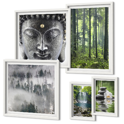 Gallery wall Relaxing Zen Nature Themes