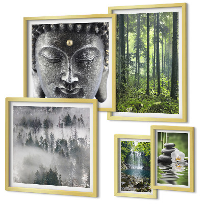 Gallery wall Relaxing Zen Nature Themes