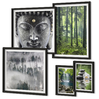 Gallery wall Relaxing Zen Nature Themes
