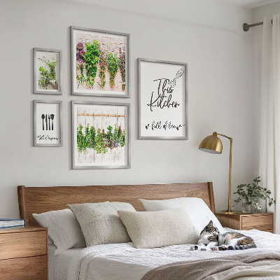 Gallery wall Rustic Herbal Inspirations