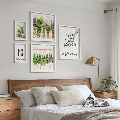 Gallery wall Rustic Herbal Inspirations