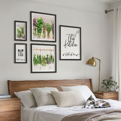 Gallery wall Rustic Herbal Inspirations