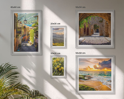 Gallery wall Charming streets and landscapes