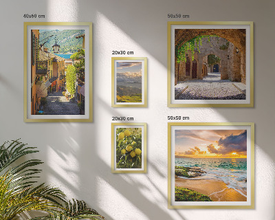 Gallery wall Charming streets and landscapes