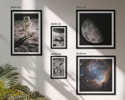 Set of 5 wall art pieces Cosmic discoveries and secrets