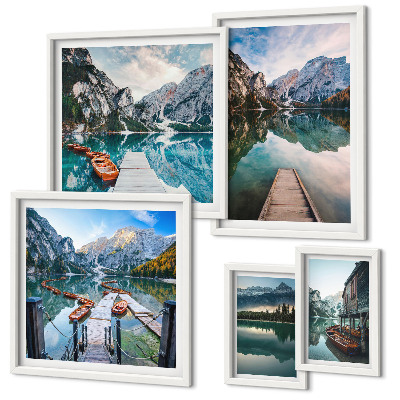 Gallery wall Mountain lakes and nature