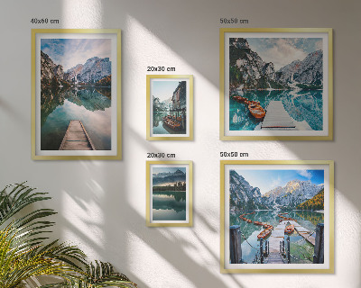 Gallery wall Mountain lakes and nature