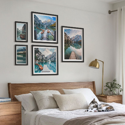 Gallery wall Mountain lakes and nature