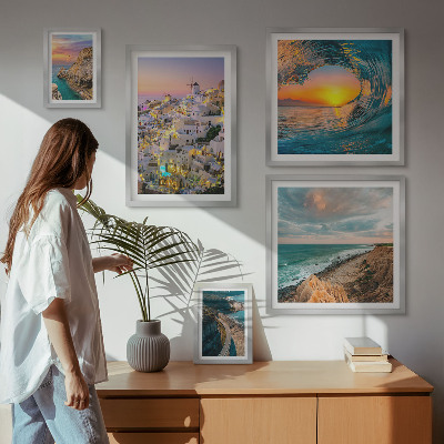 Gallery wall Seaside landscapes and beaches