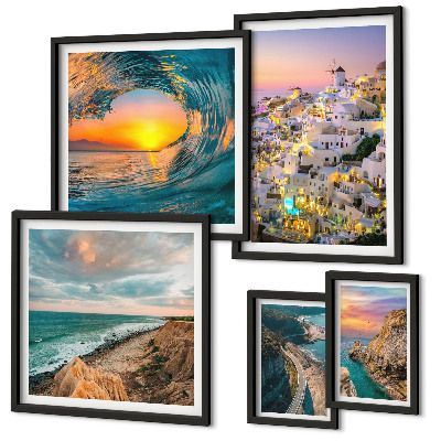 Gallery wall Seaside landscapes and beaches