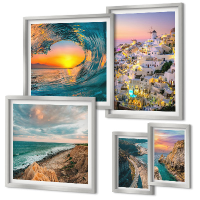 Gallery wall Seaside landscapes and beaches