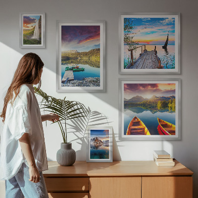 Gallery wall Landscapes waterfalls lakes