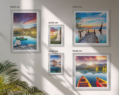 Gallery wall Landscapes waterfalls lakes