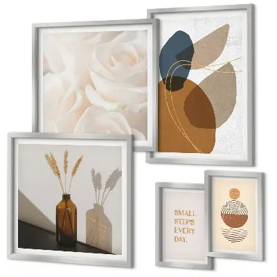 Boho plant gallery wall decorations boho plant gallery wall set