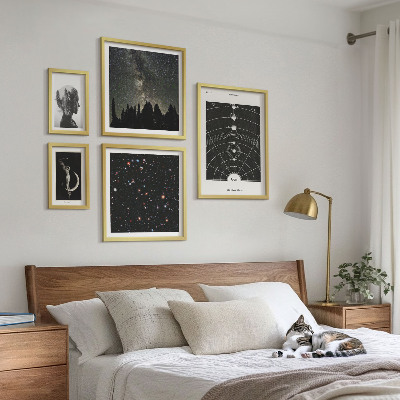 Framed photo set Cosmic inspirations of the galaxy