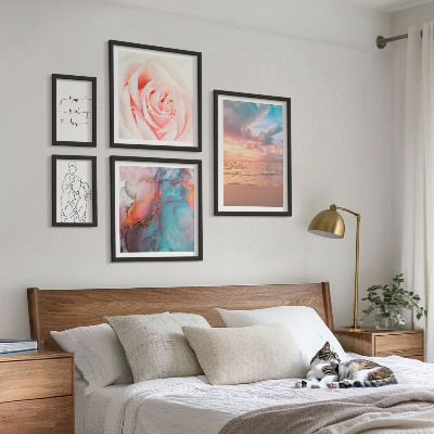 Framed photo set Romantic seascapes