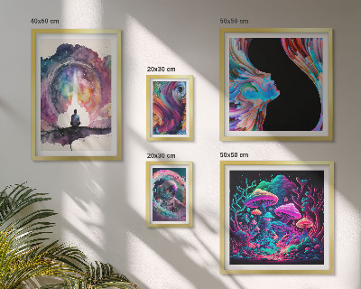 Gallery wall Cosmic inspirations surrealism