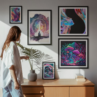 Gallery wall Cosmic inspirations surrealism
