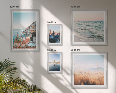 Set of 5 wall art pieces Charming seaside views