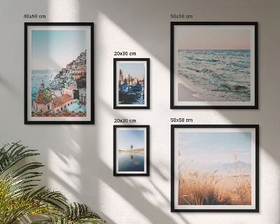 Set of 5 wall art pieces Charming seaside views